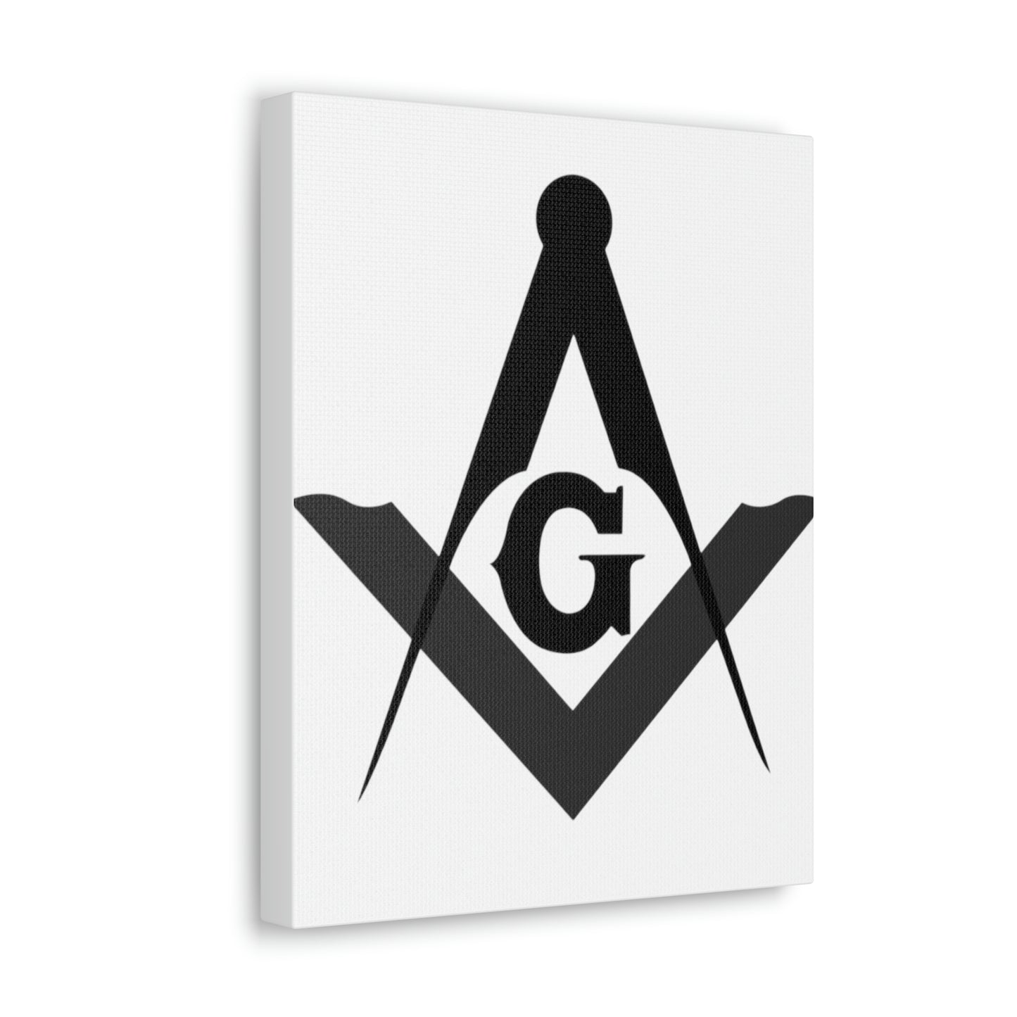 Square and Compasses Canvas