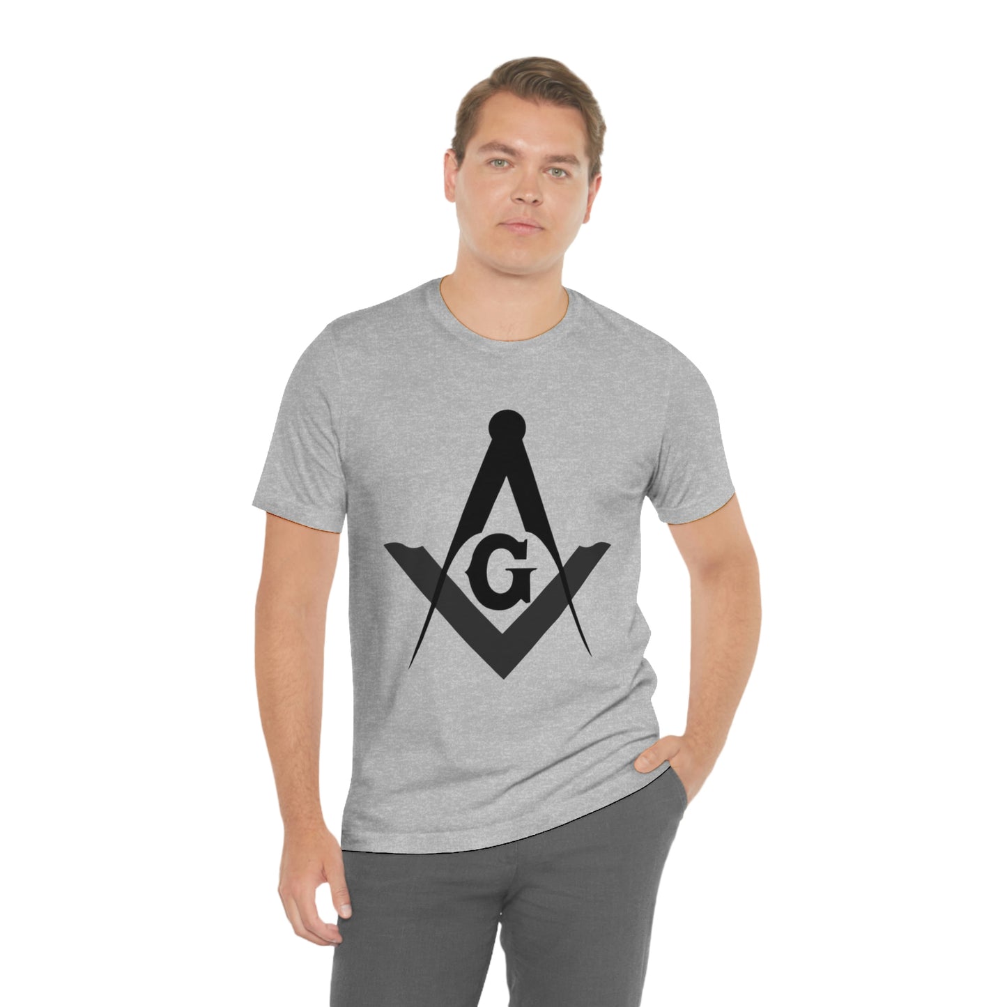 Square and Compasses Jersey Short Sleeve Tee