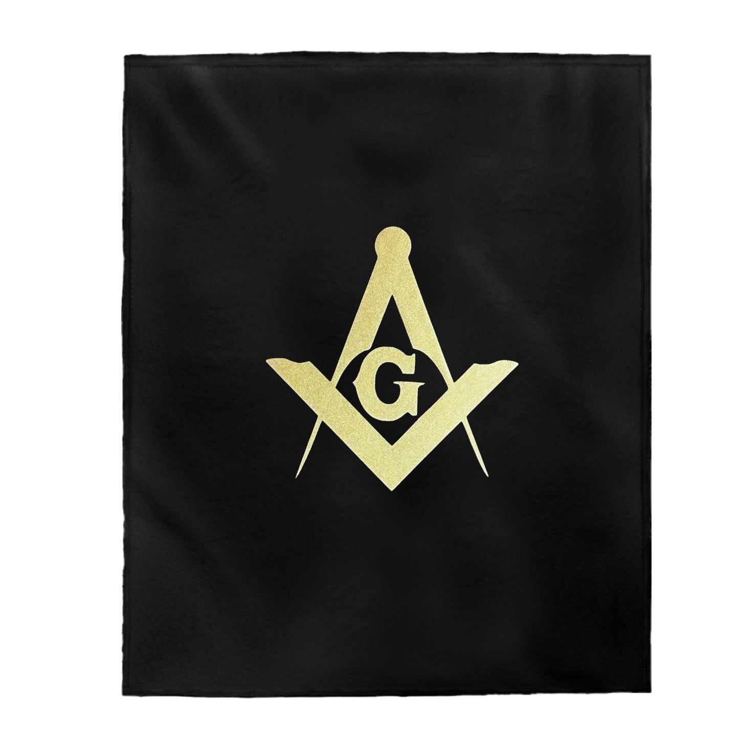 Square and Compasses Plush Blanket