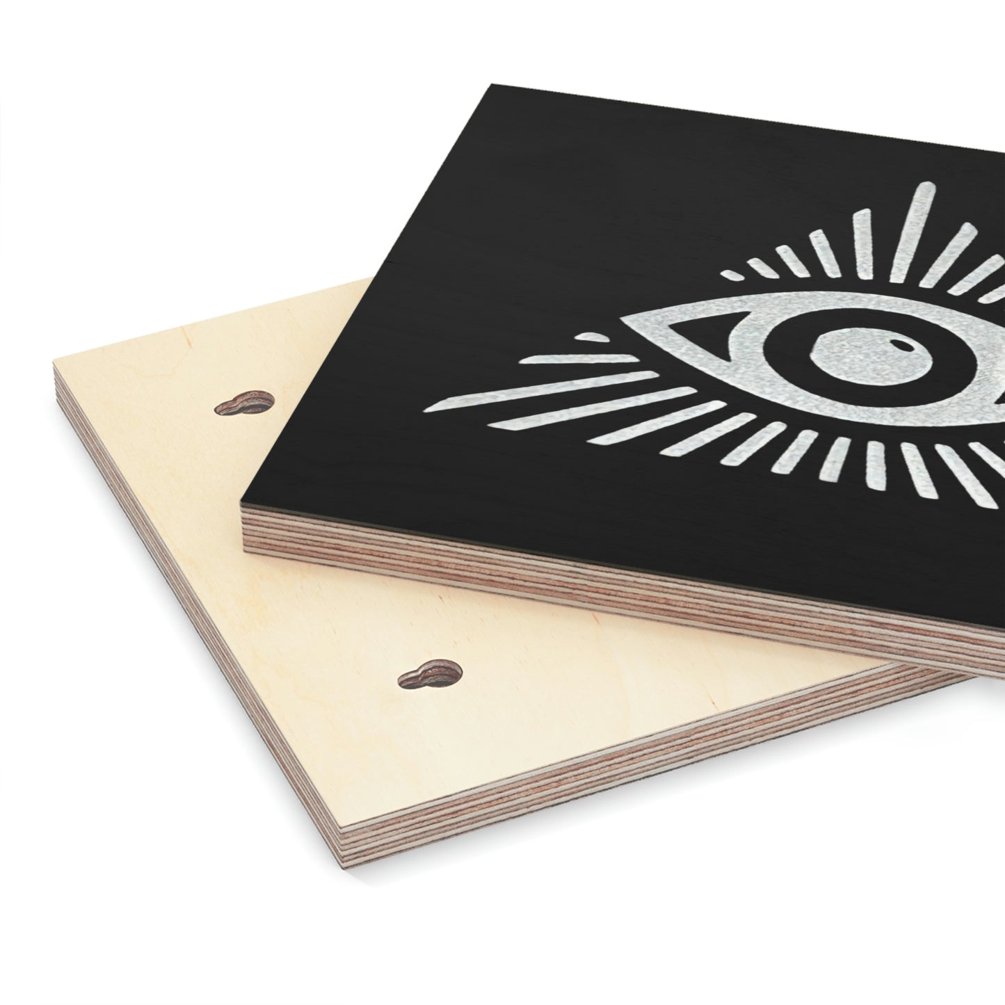 All Seeing Eye Wood Canvas