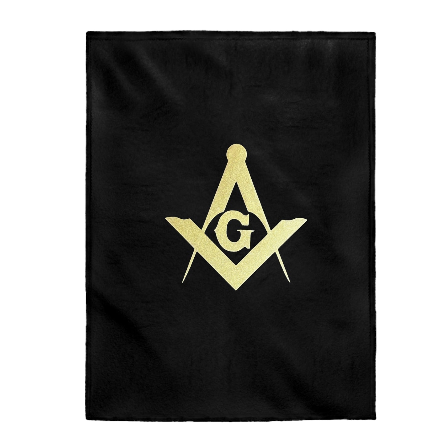 Square and Compasses Plush Blanket