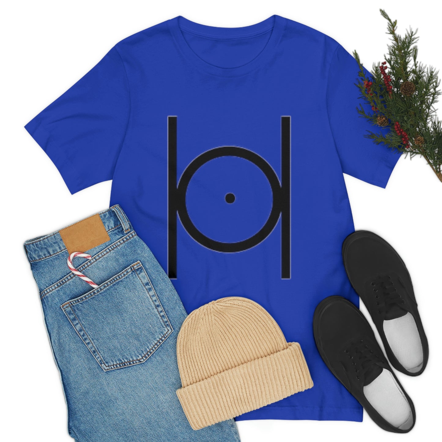 Point in Circle Jersey Short Sleeve Tee