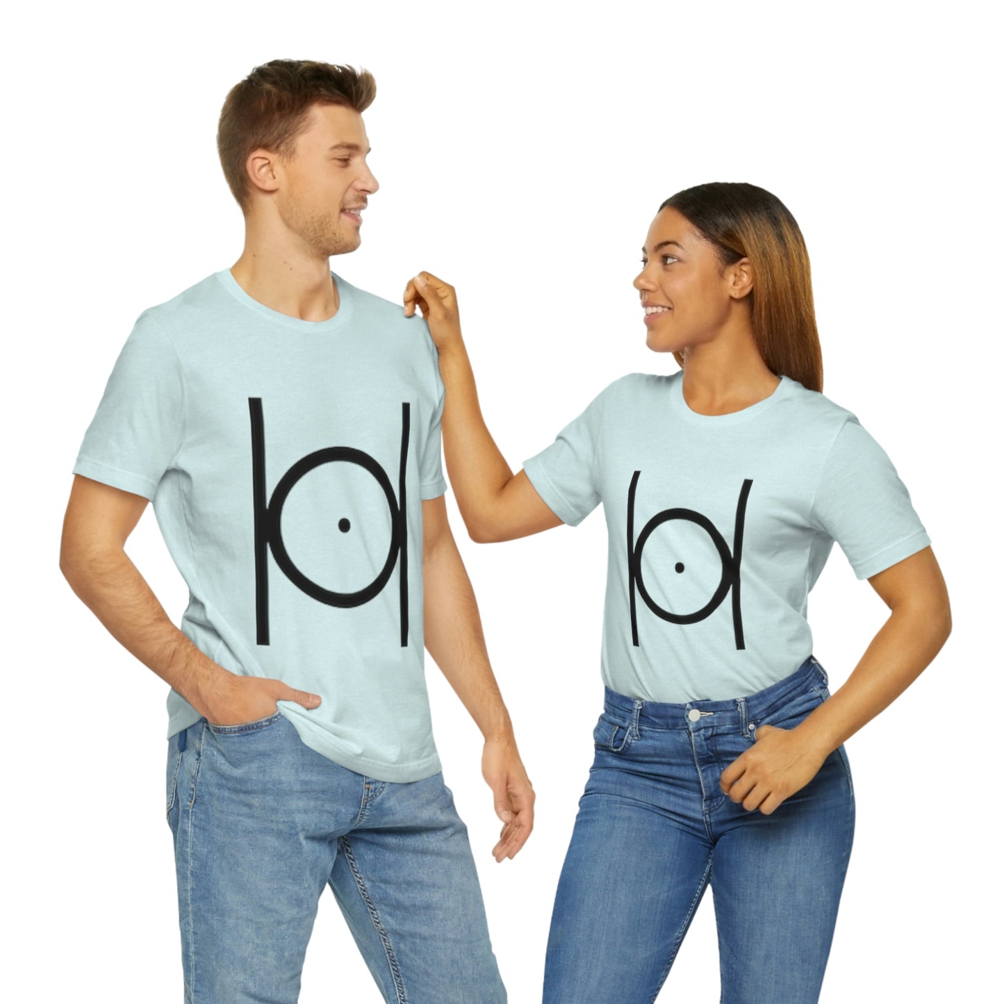 Point in Circle Jersey Short Sleeve Tee