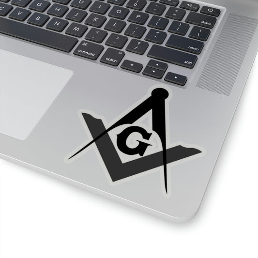 Square and Compasses Kiss-Cut Stickers