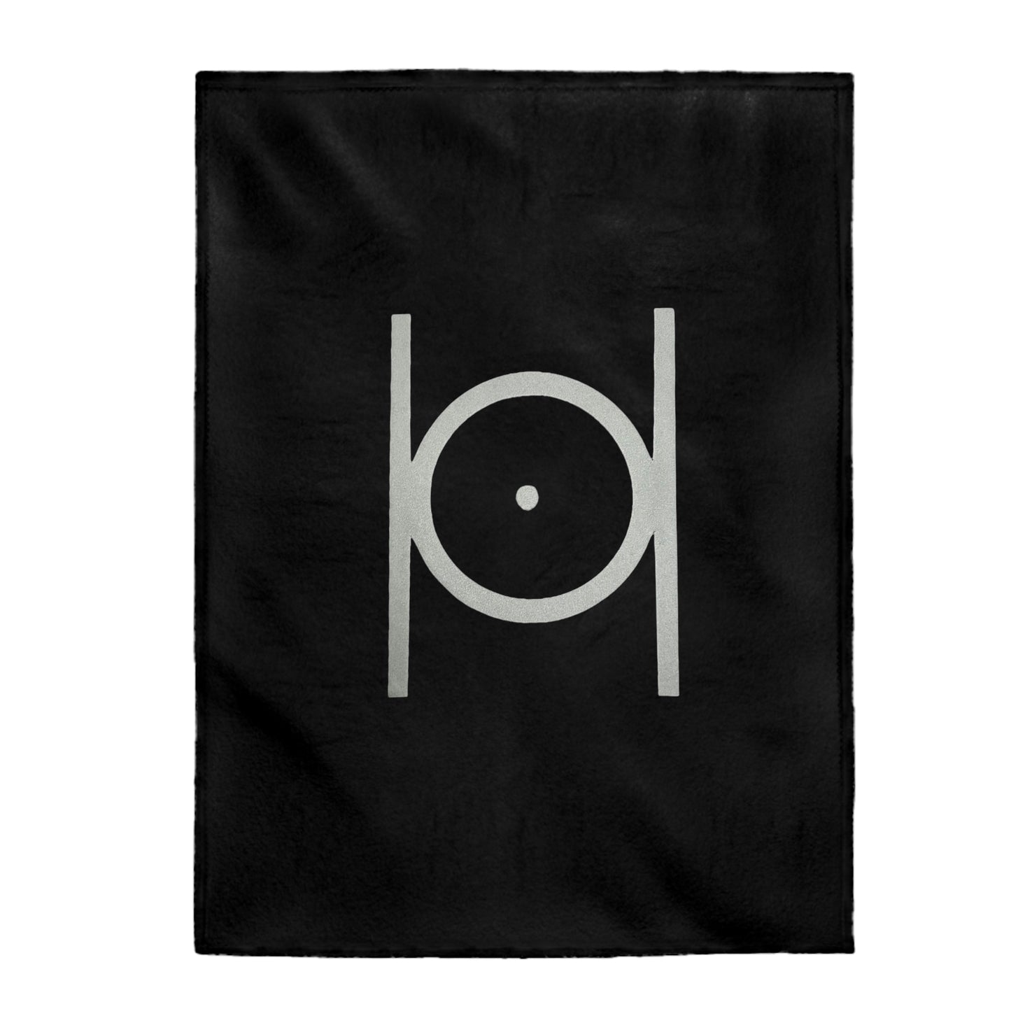 Point in Circle Plush Blanket