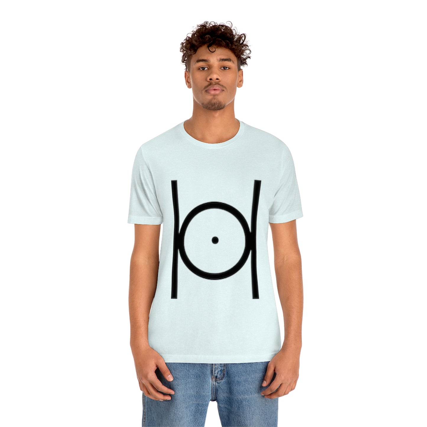 Point in Circle Jersey Short Sleeve Tee