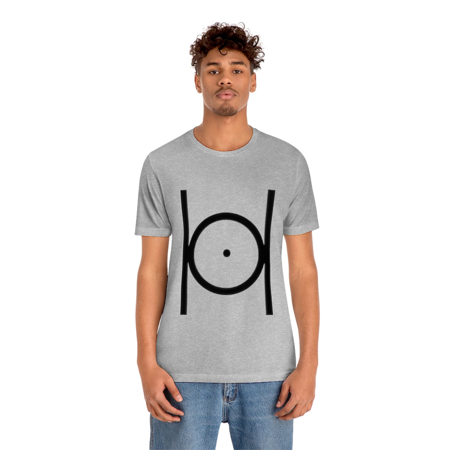 Point in Circle Jersey Short Sleeve Tee