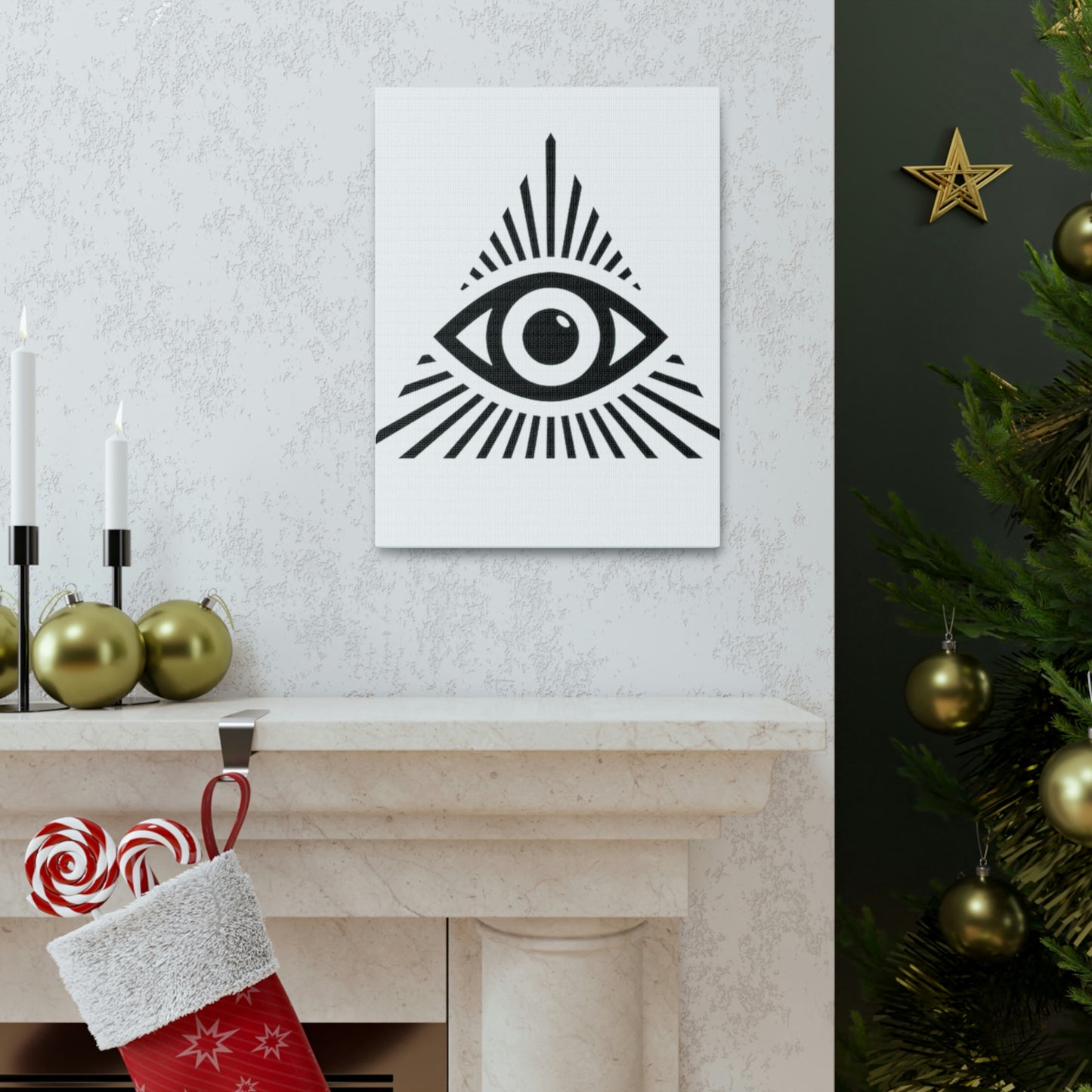 All Seeing Eye Canvas