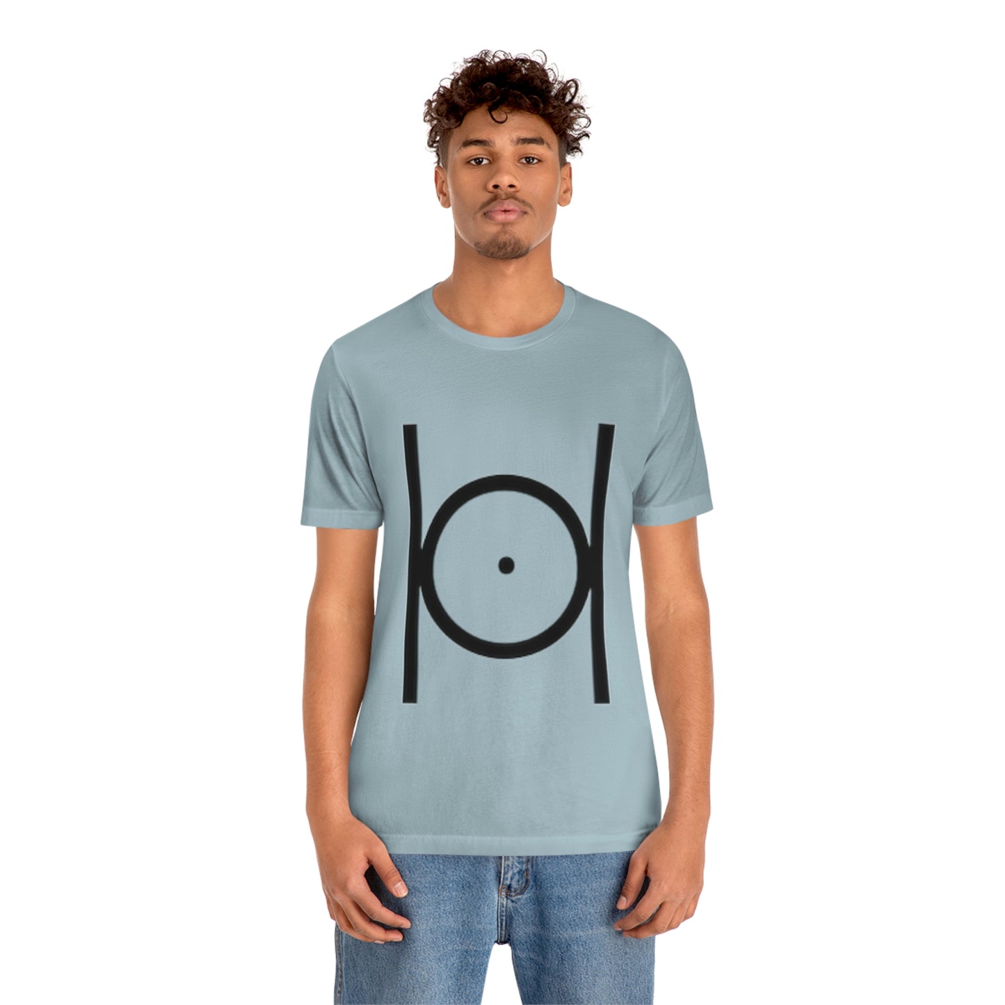 Point in Circle Jersey Short Sleeve Tee