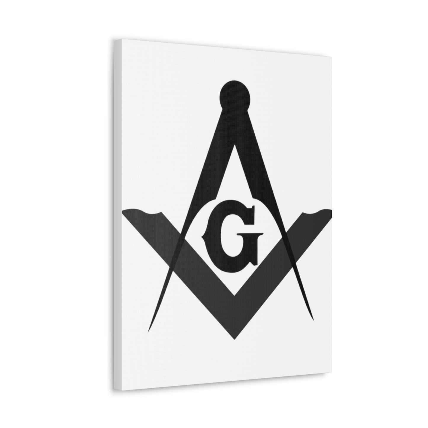 Square and Compasses Canvas