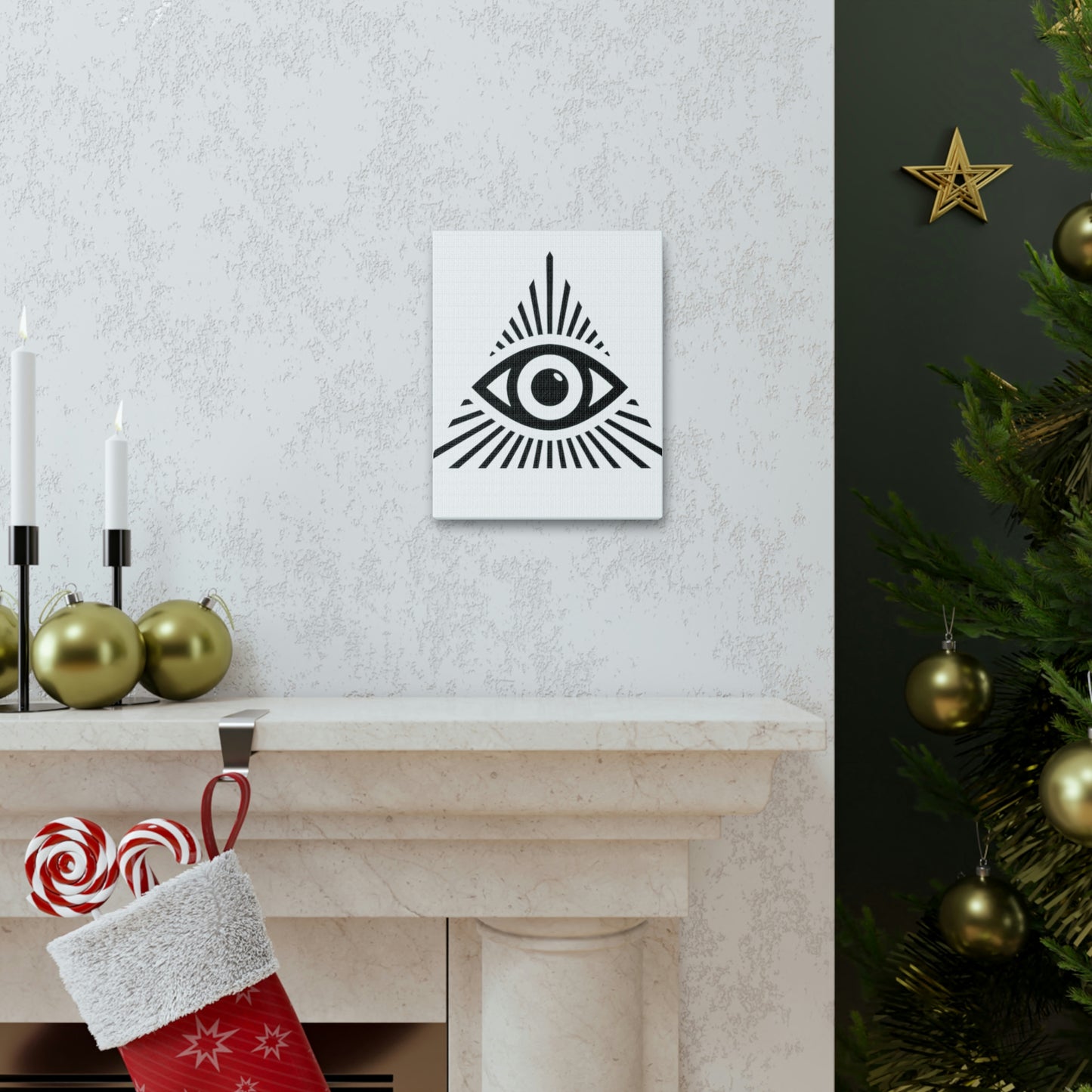 All Seeing Eye Canvas