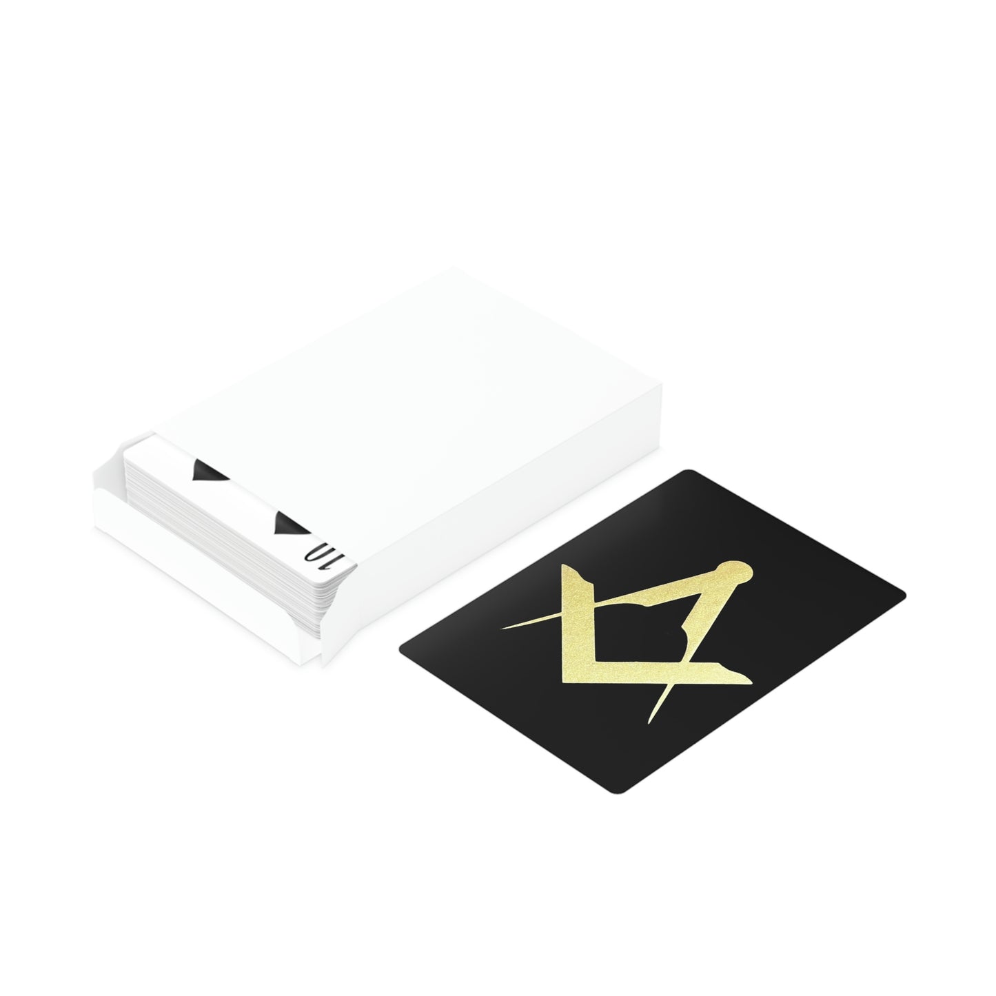 Euro Square and Compasses Poker Cards