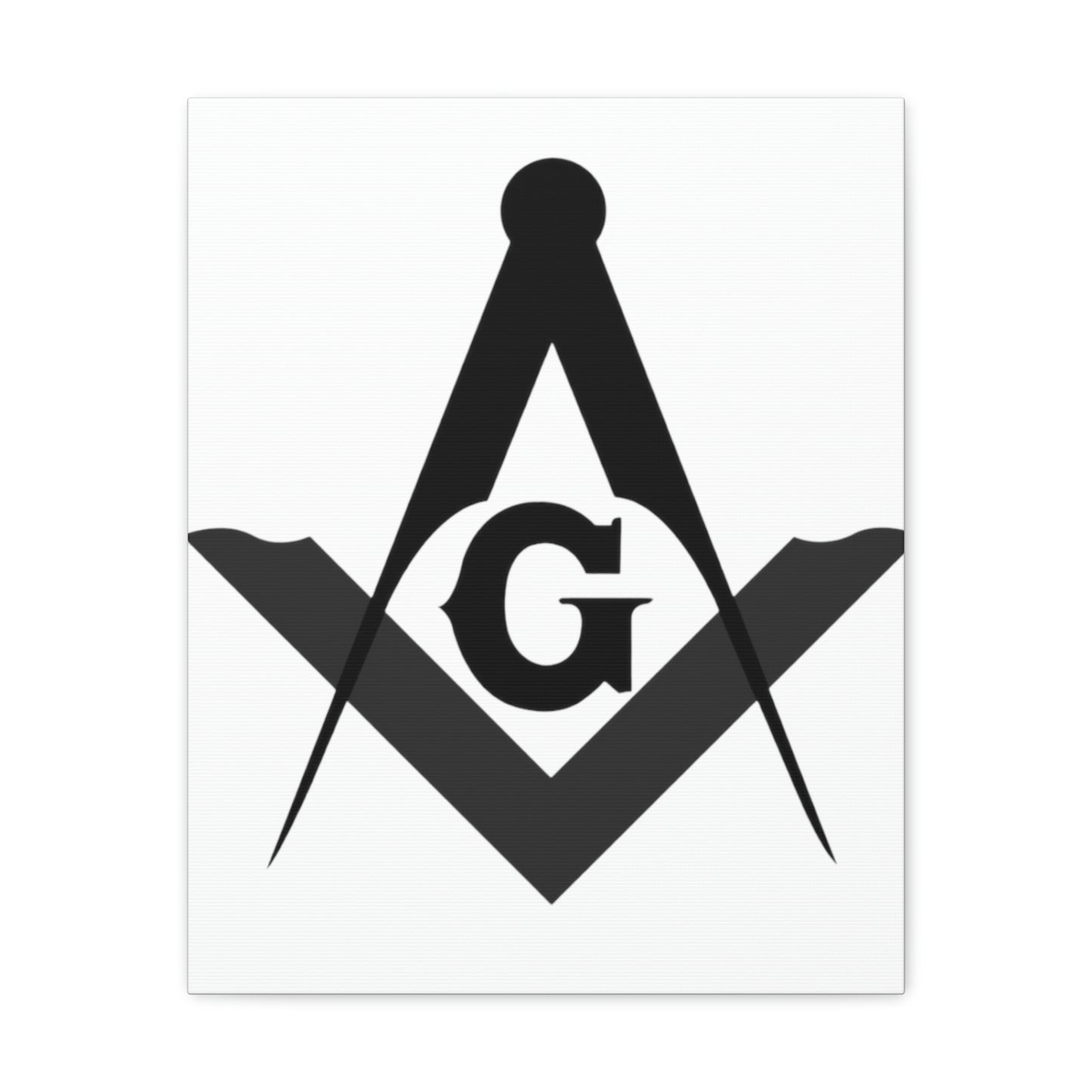 Square and Compasses Canvas