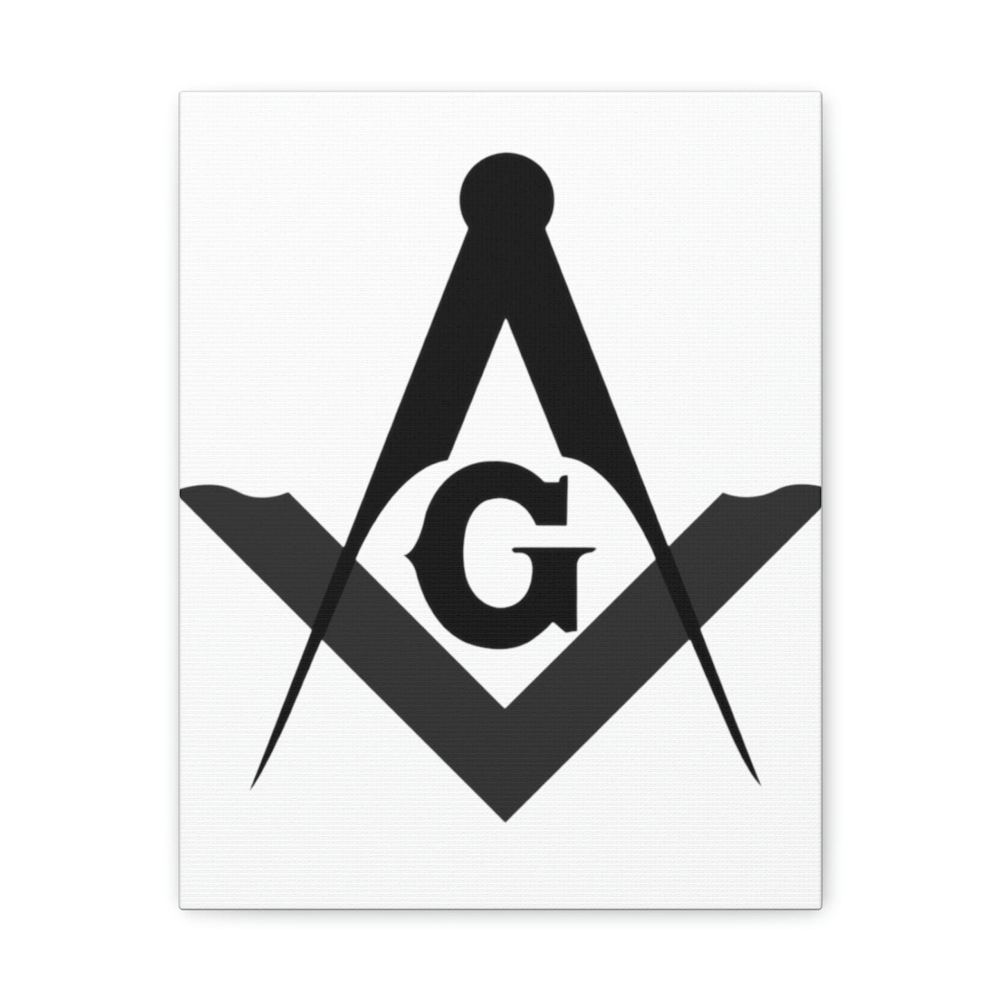Square and Compasses Canvas