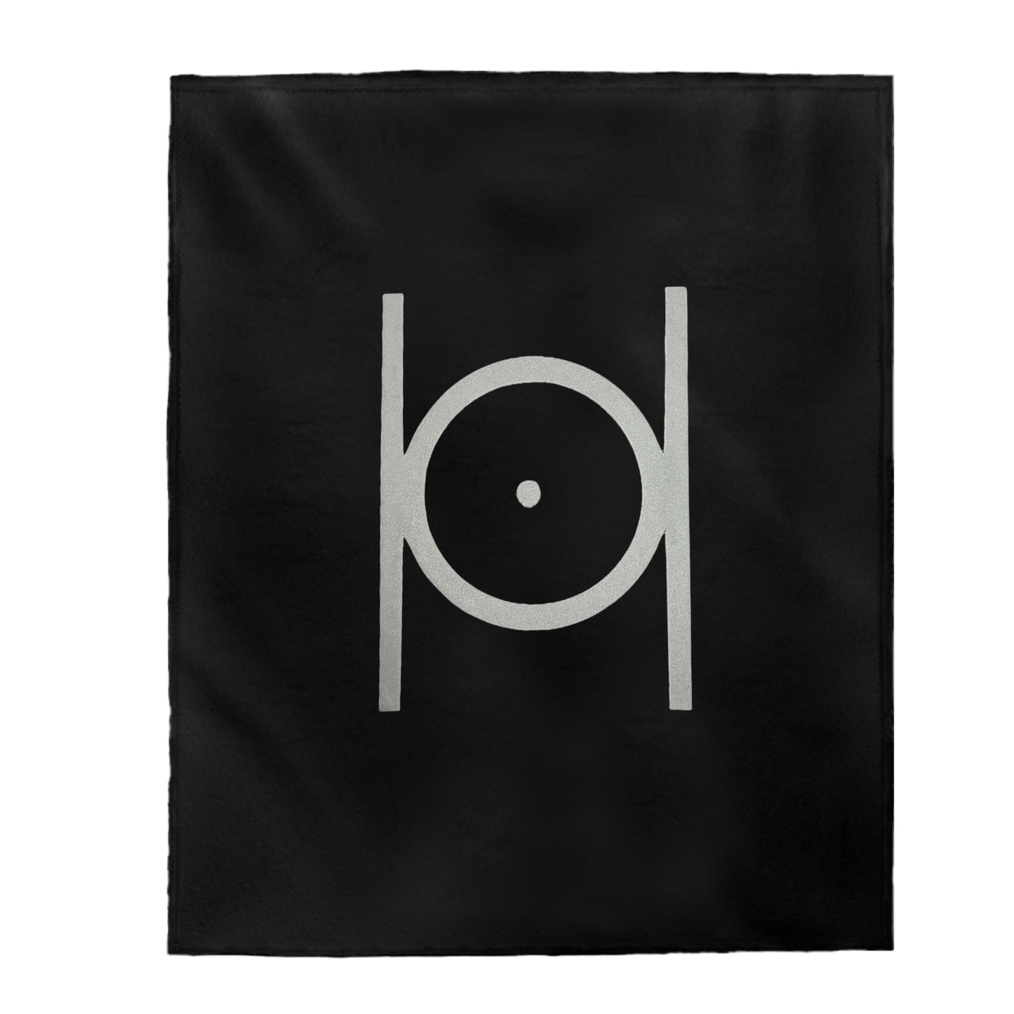 Point in Circle Plush Blanket