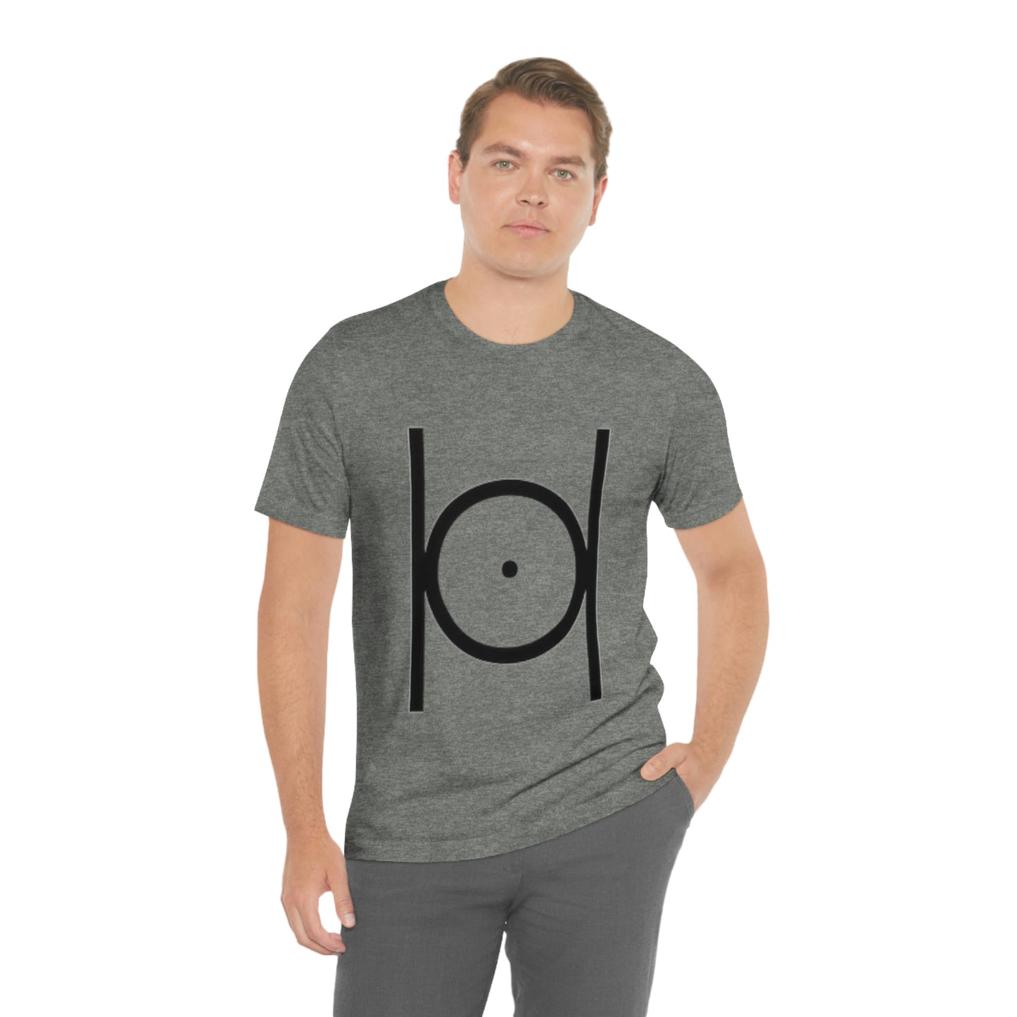Point in Circle Jersey Short Sleeve Tee