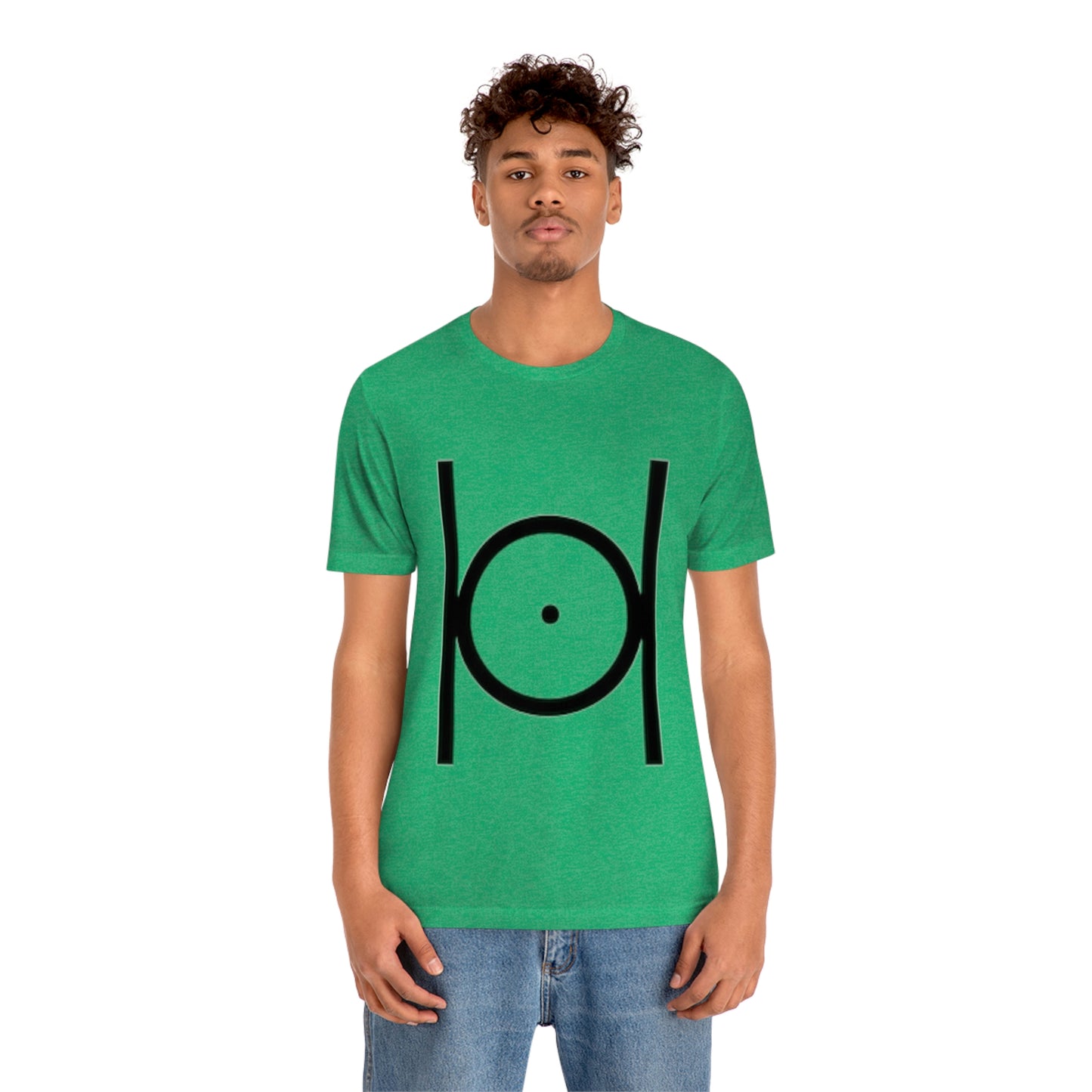 Point in Circle Jersey Short Sleeve Tee