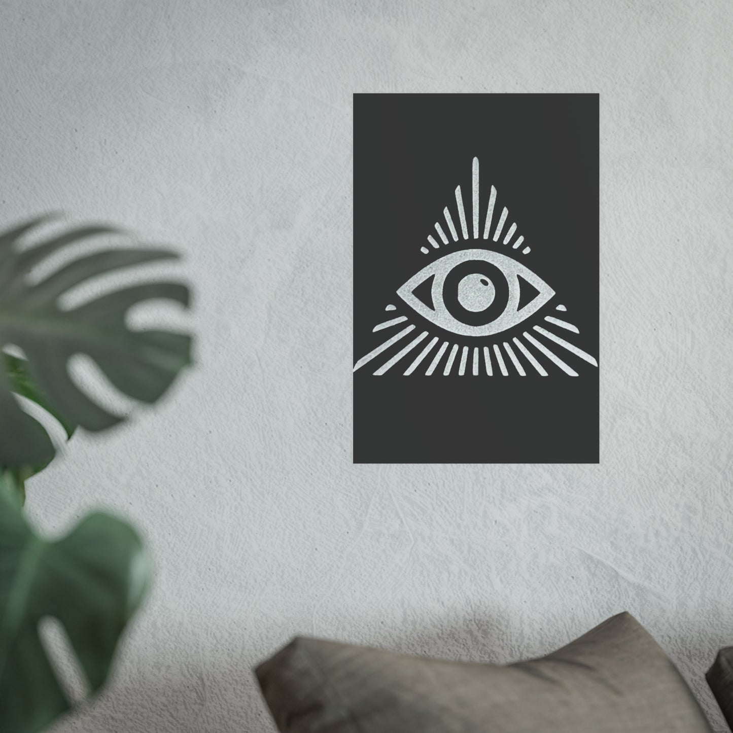 All Seeing Eye Matte Posters