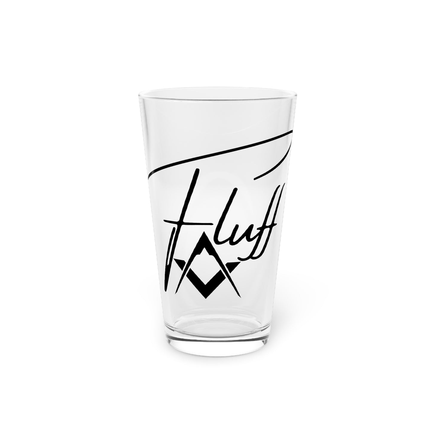 Brother Fluff Pint Glass, 16oz