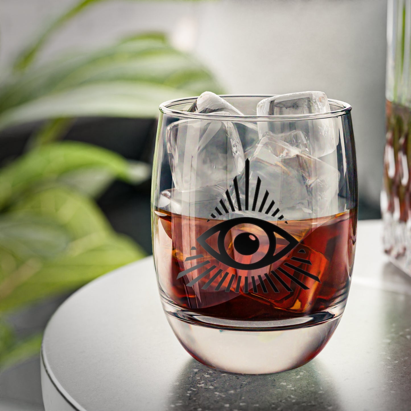 All Seeing Eye Whiskey Glass