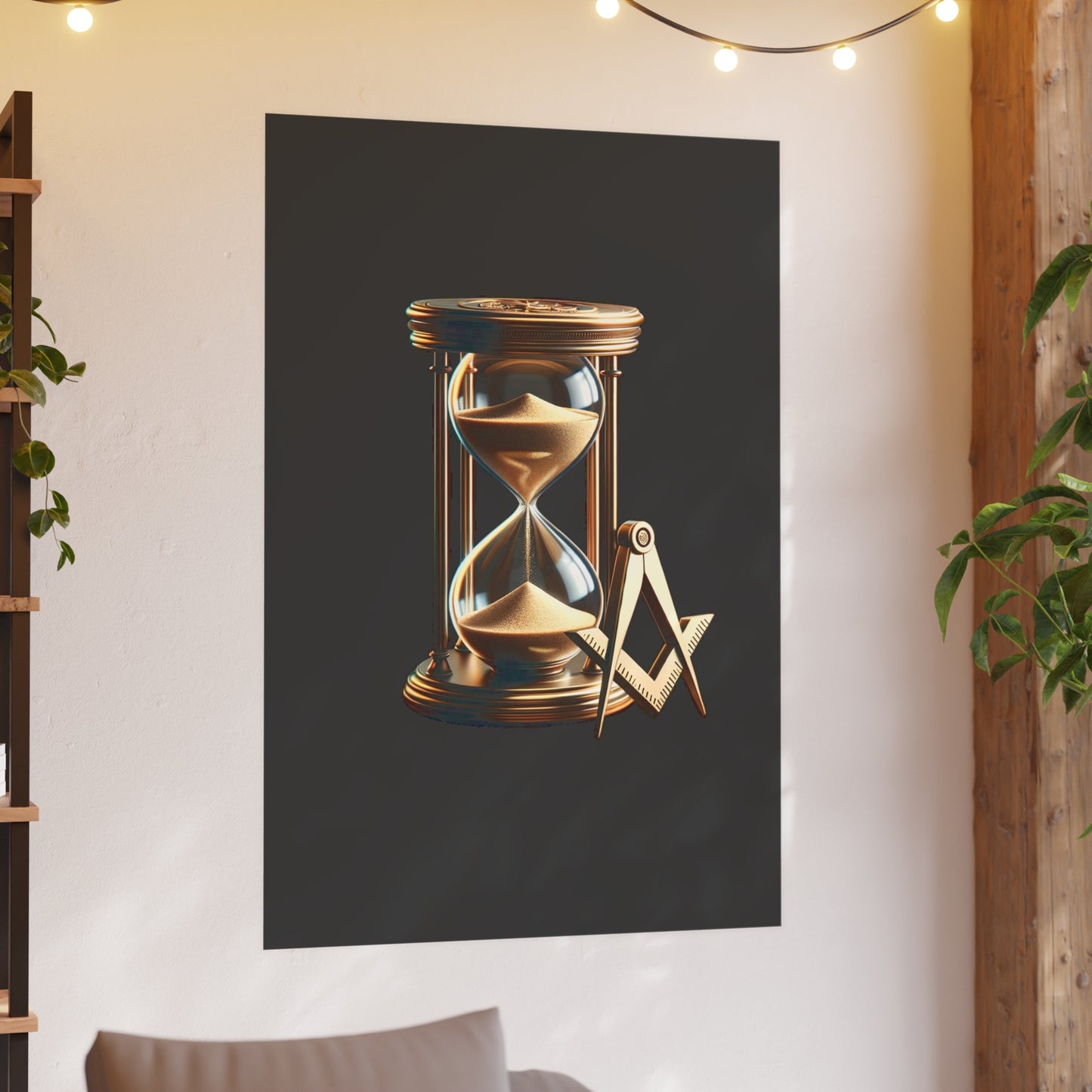 Hourglass Matte Poster