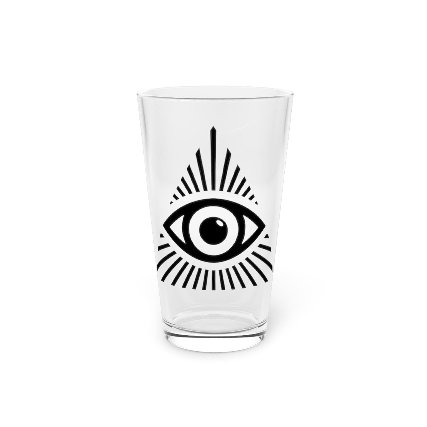 All Seeing Eye Pint Glass, 16oz