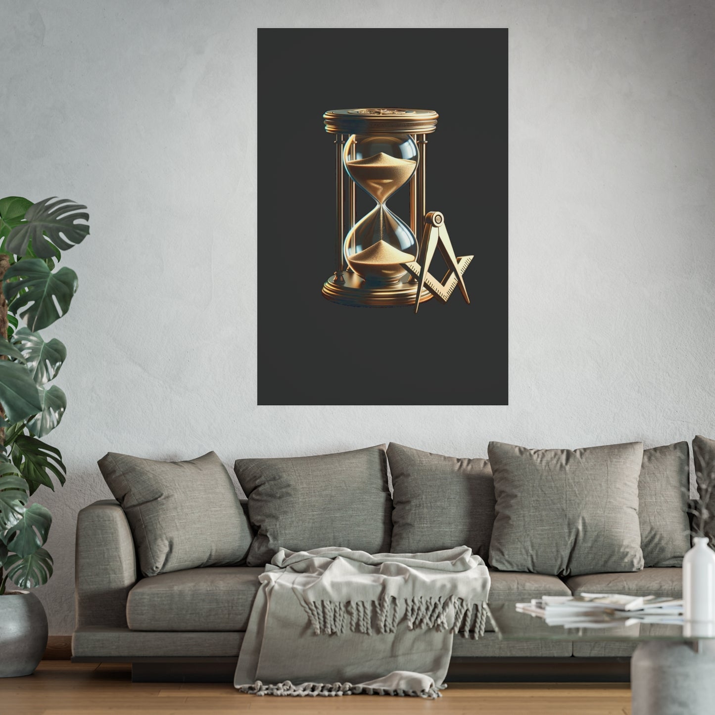 Hourglass Matte Poster