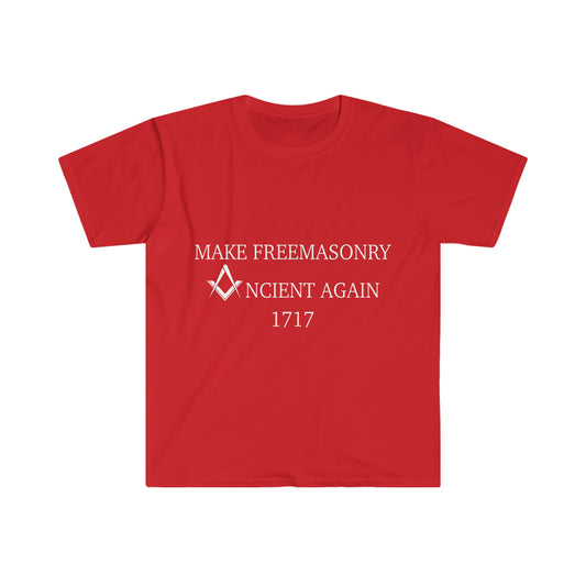 Make Freemasonry Ancient Again Softstyle T-Shirt