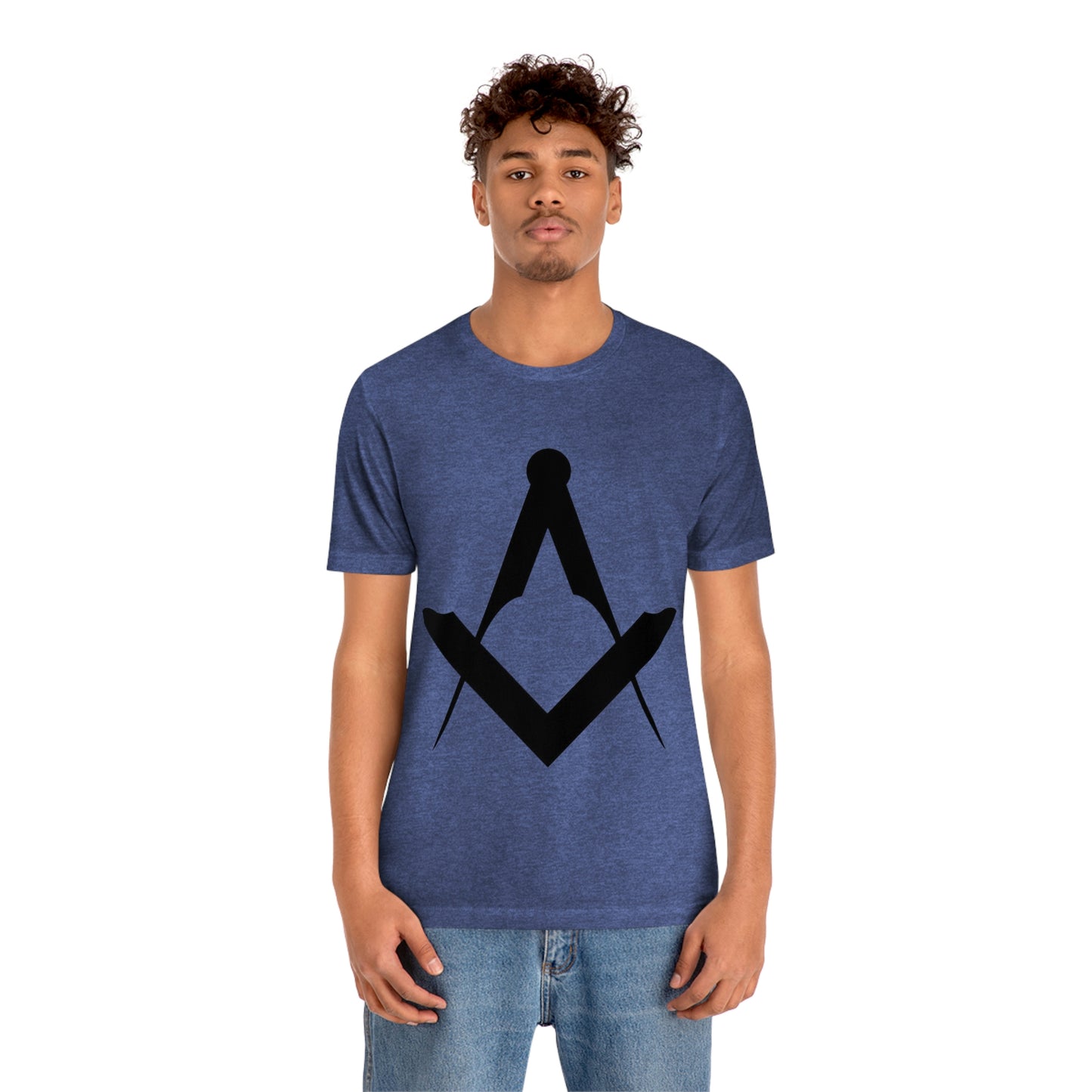 Euro Square and Compasses Jersey Short Sleeve Tee