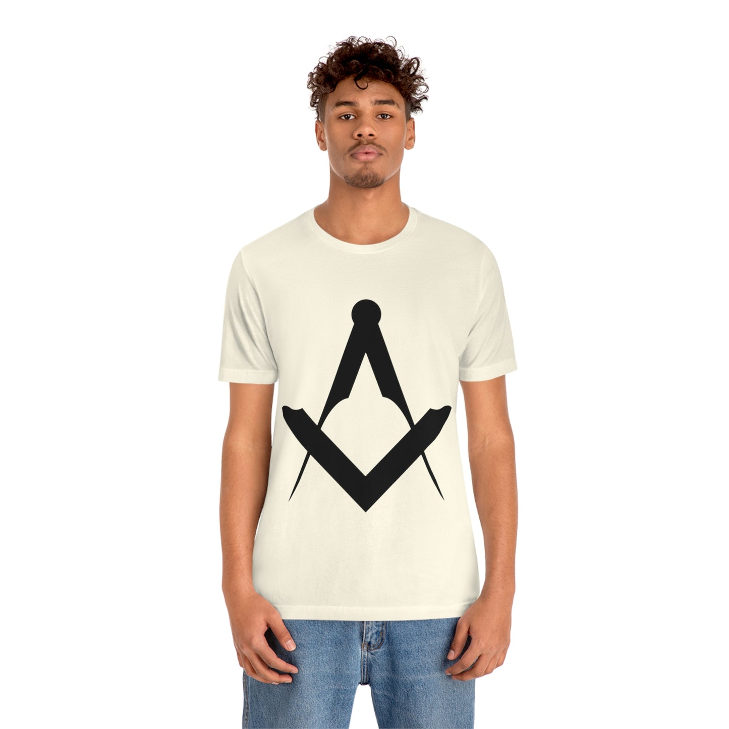 Euro Square and Compasses Jersey Short Sleeve Tee