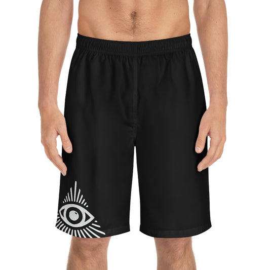 All Seeing Eye Men's Board Shorts (AOP)