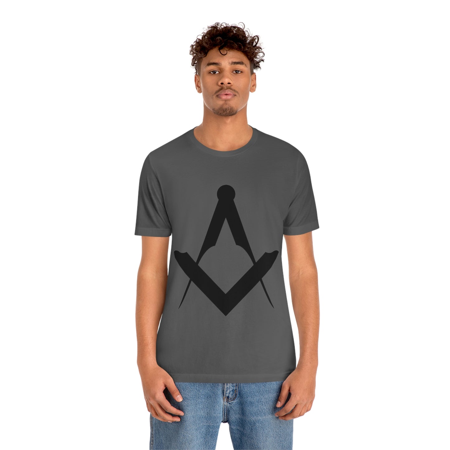 Euro Square and Compasses Jersey Short Sleeve Tee